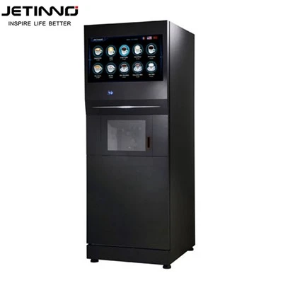 Kahve Otomatı çay otomatı ekipmanları sıcak içecek otomatı 27 inç ekran